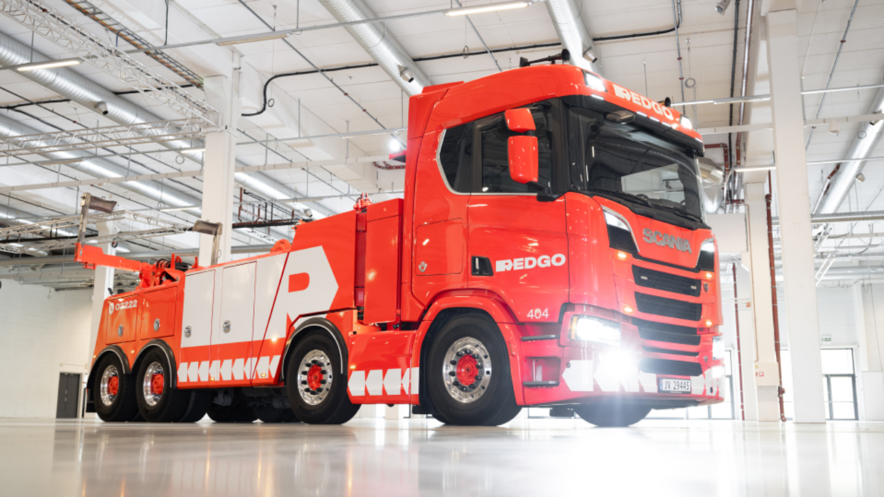 A redgo truck