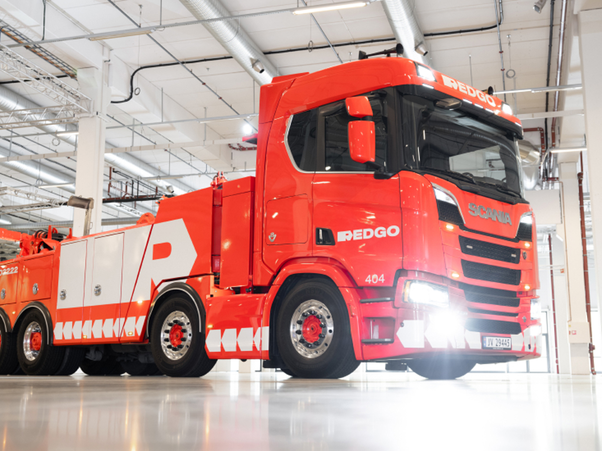 A redgo truck
